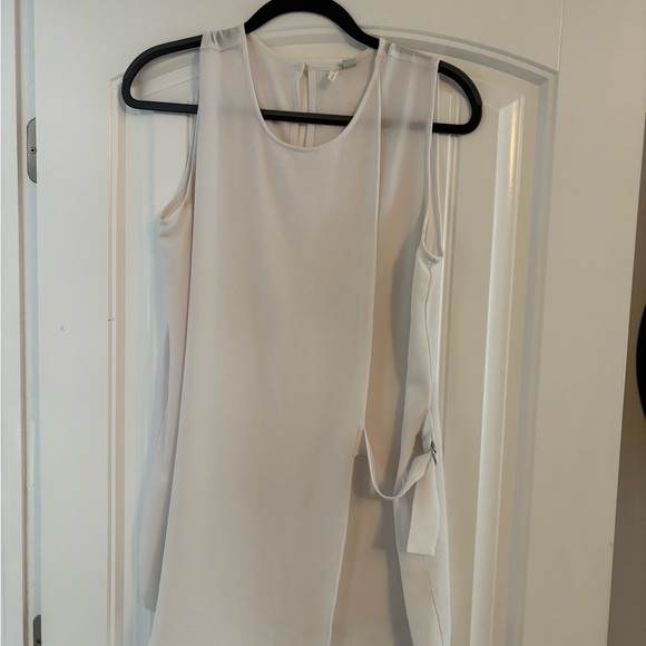 Cato Tops - Cato Cream Sleeveless Tank Top